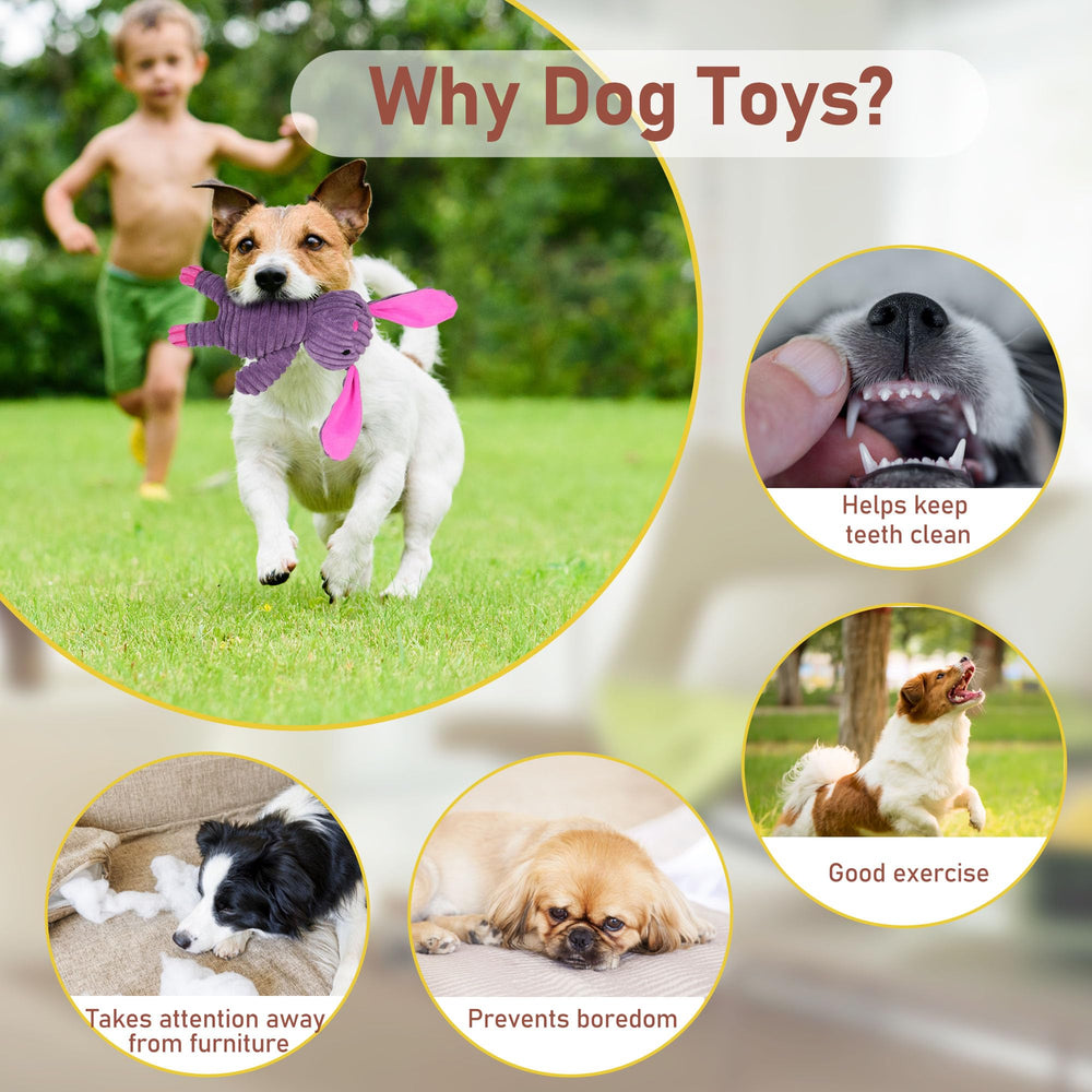 Prime Pets dog toy with reinforced seams for lasting play