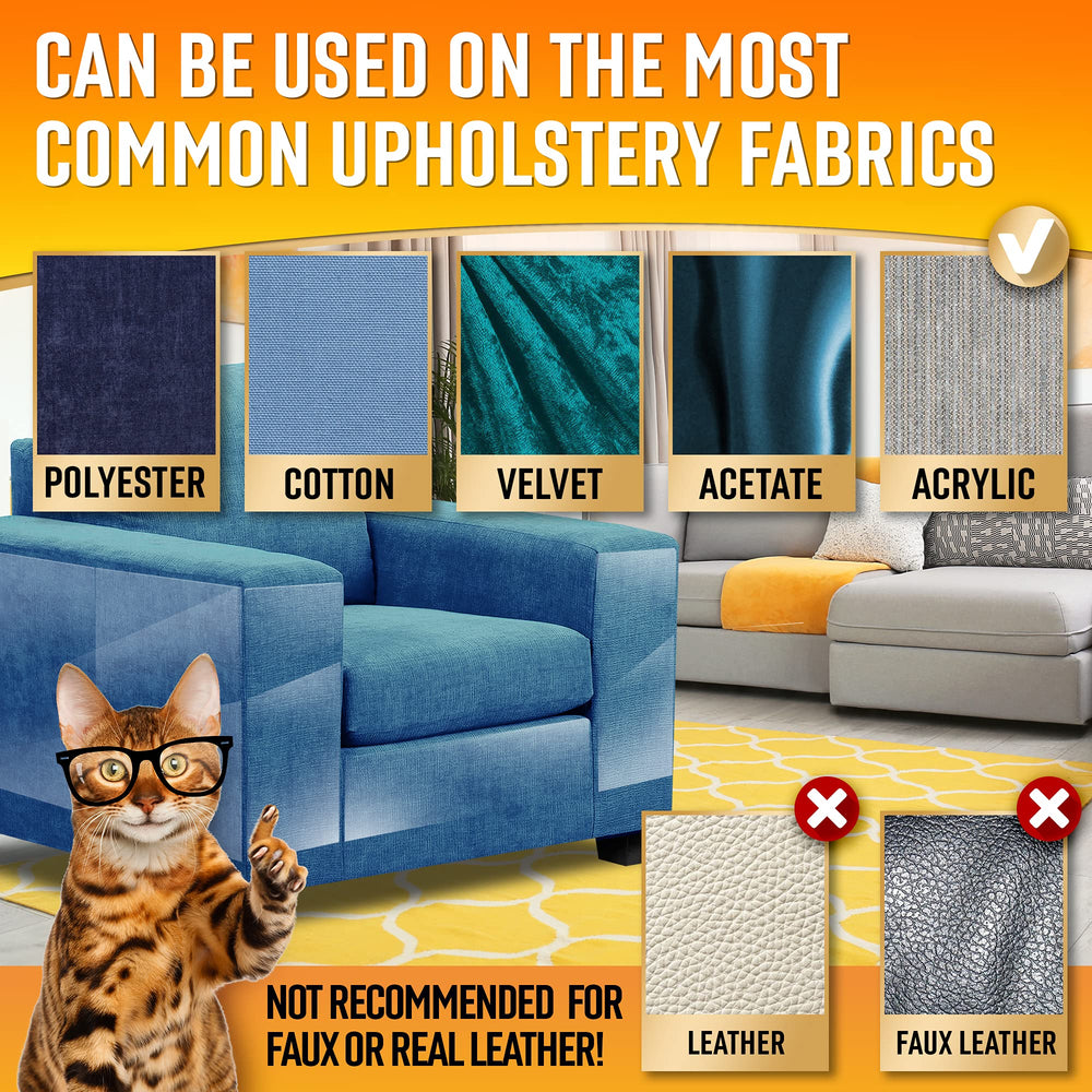 Primens 17x12 sheets come with pins for secure fabric upholstery protection.