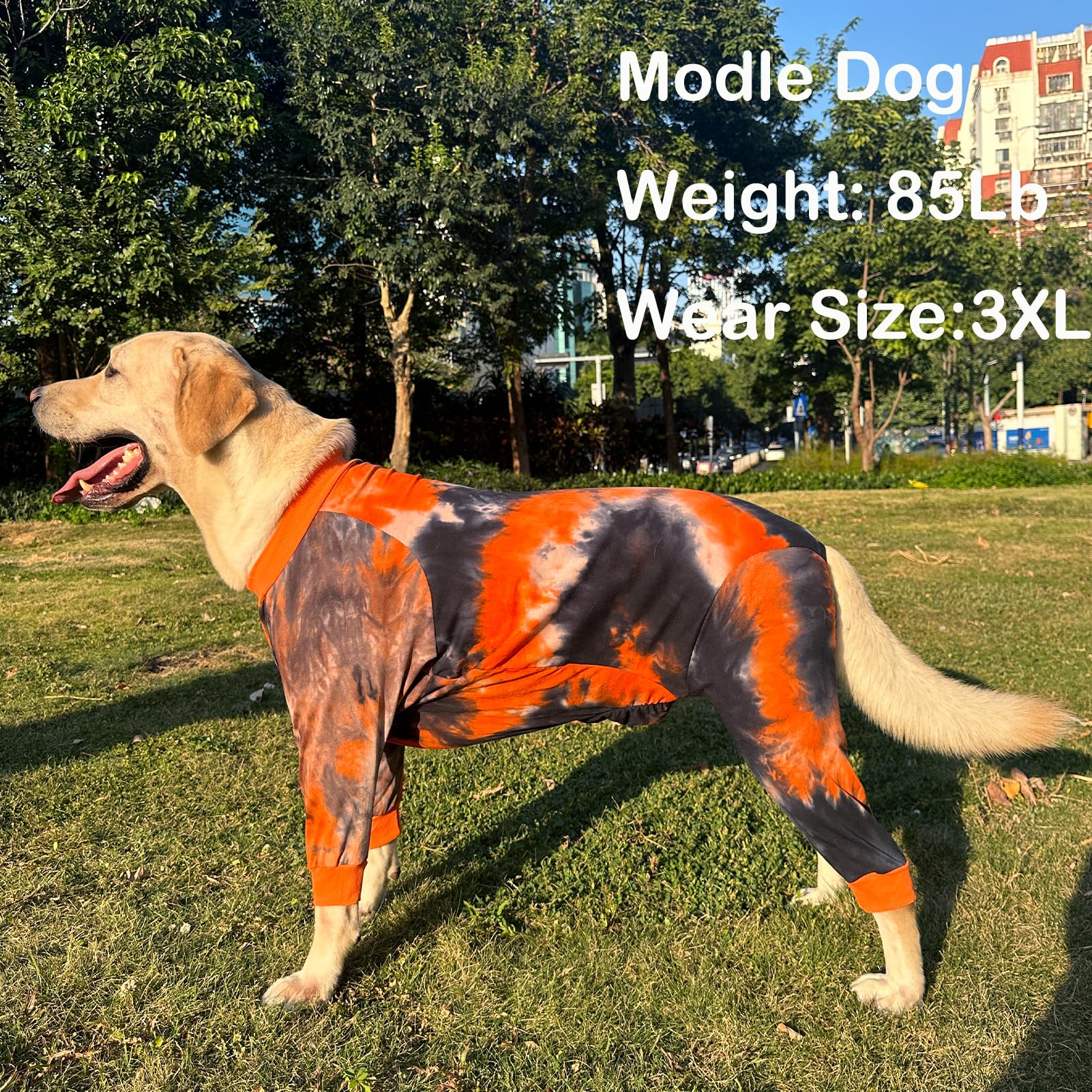 PriPre dog pajamas belly detail showing abdomen option for tailored comfort