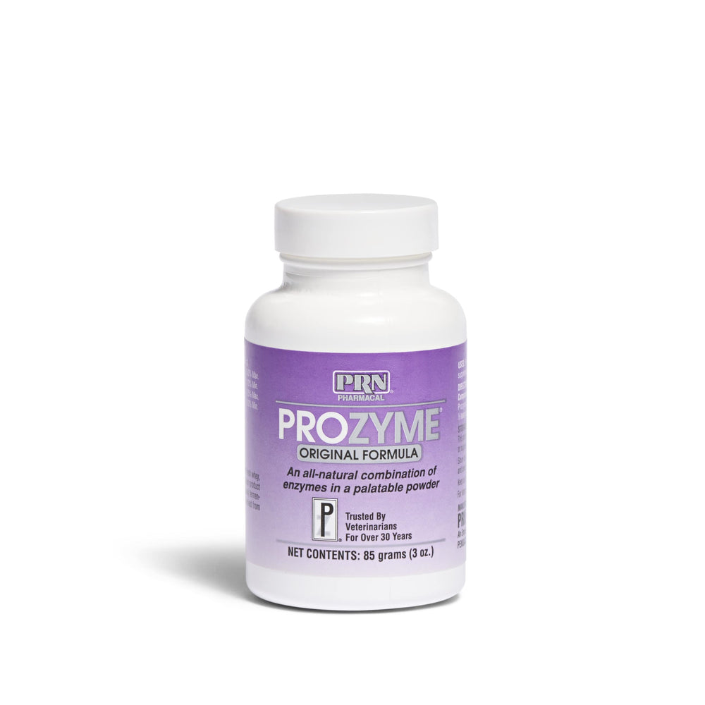 PRN ProZyme Original bottle-front shows plant-based enzyme support for digestion