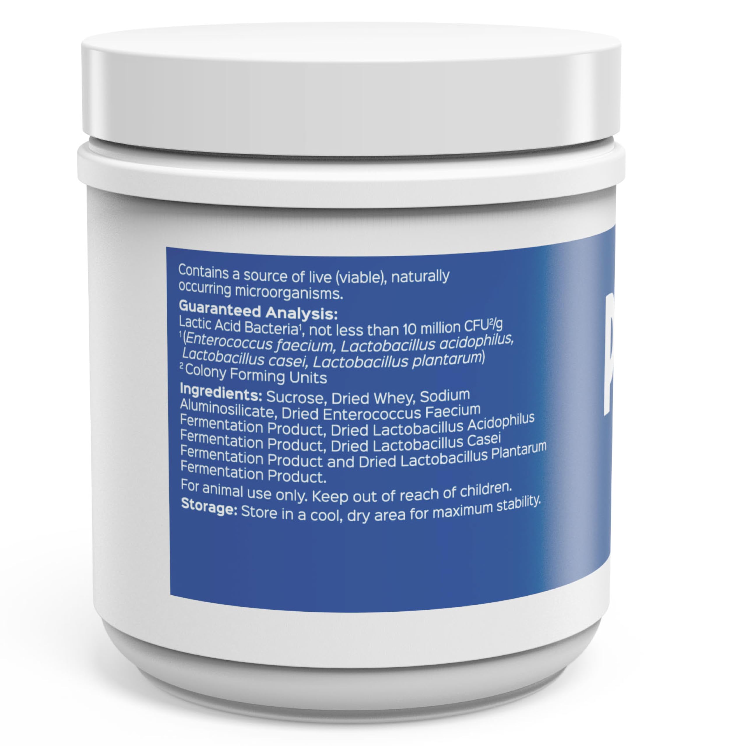 Probios guidance for weaning and diet changes.