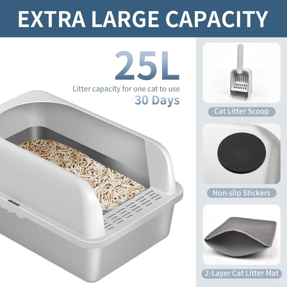 Prodigen easy clean surface resists litter sticking for fast maintenance