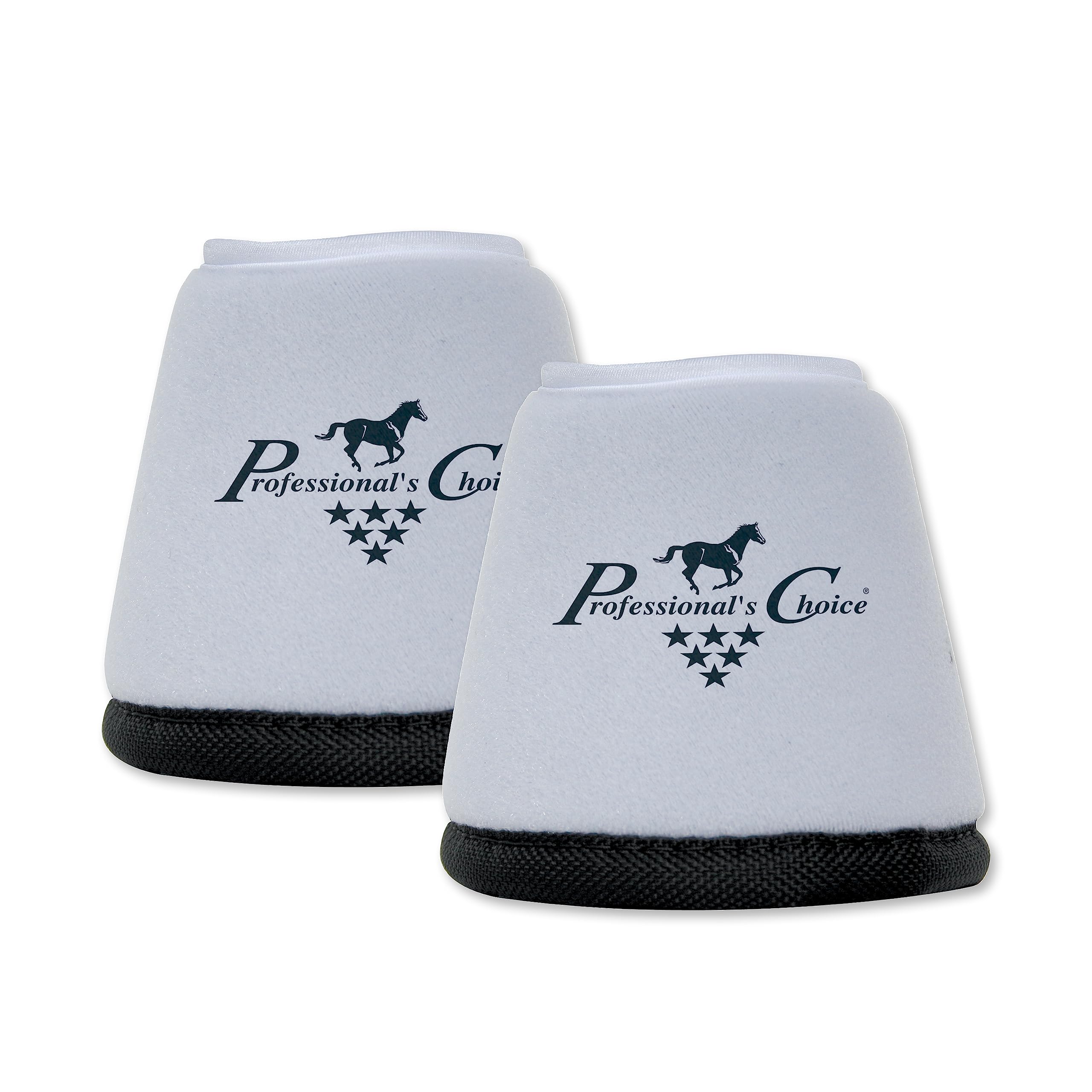 Professional's Choice Quick-Wrap Bell Boots with 360 wrap protect hooves and soft tissues during turnout