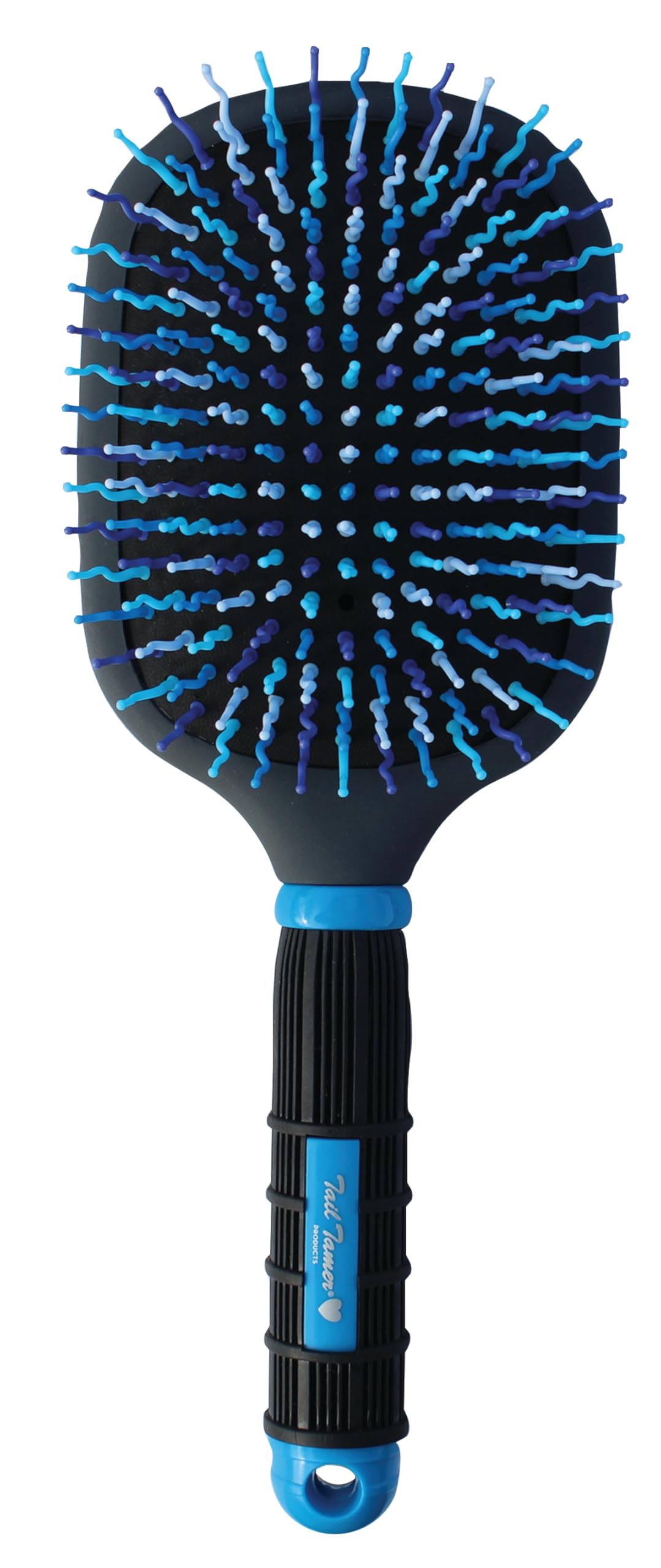 Professional's Choice Tail Tamer Mod Paddle Brush shows paddle head and bright bristles for easy styling.