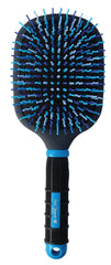 Professional's Choice Tail Tamer Mod Paddle Brush shows paddle head and bright bristles for easy styling.