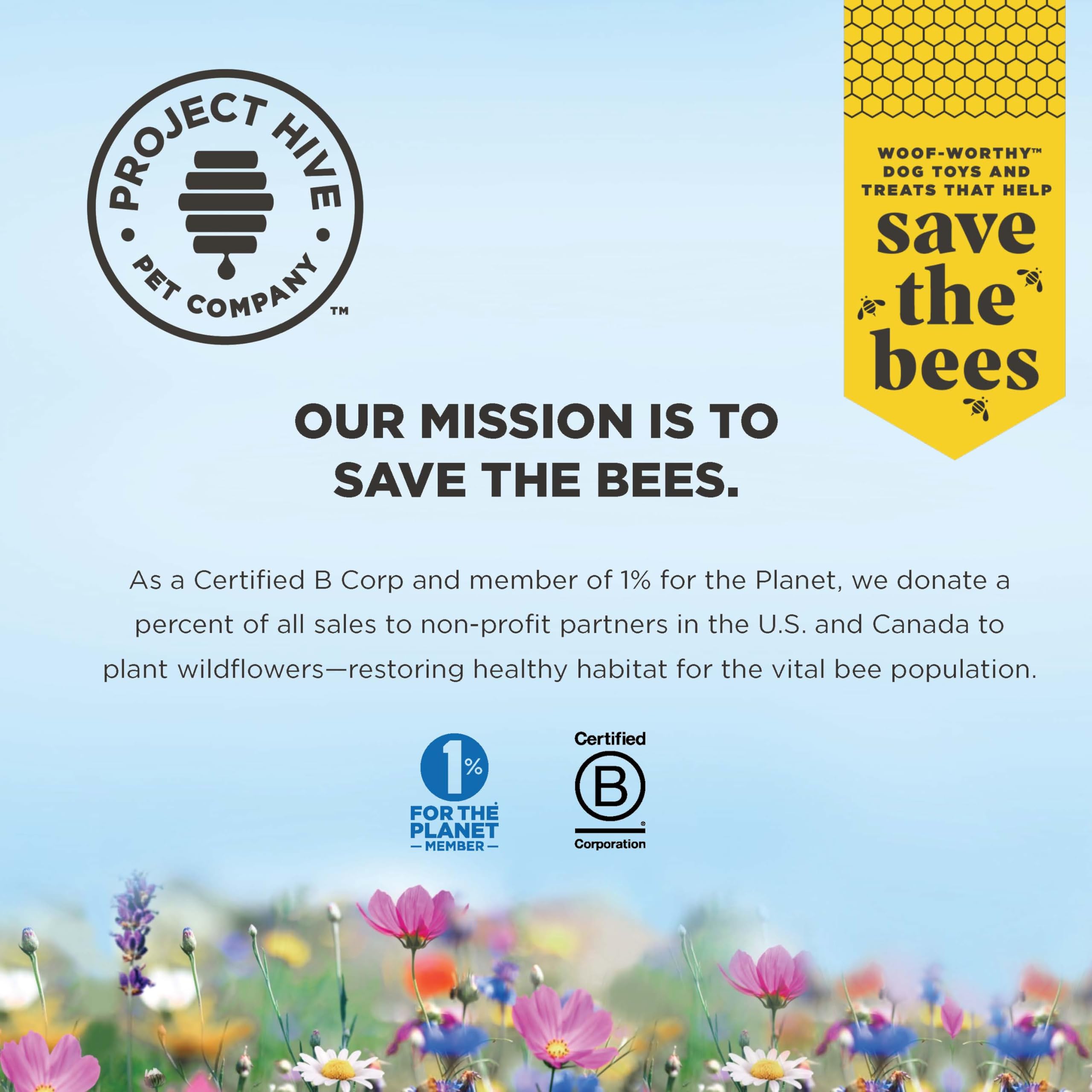 Project Hive plant-wildflowers initiative supports bee habitats with every purchase.