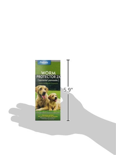 ProLabs Worm Protector packaging product-shot ready for at-home pet care.