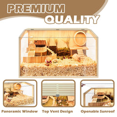 PROLEE hamster cage chewproof coating deters nibbling while maintaining durability