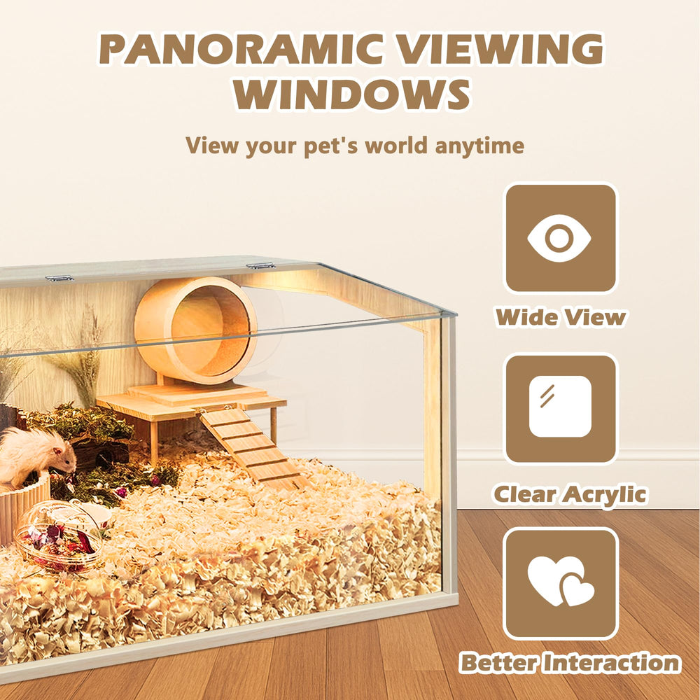 PROLEE Hamster Cage Chewproof Coating — protects enclosure while engaging pets.