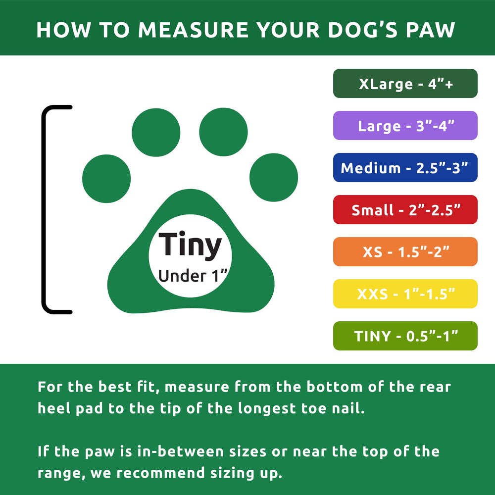 Protex PawZ pack 12 green boots for rotation and replacement.