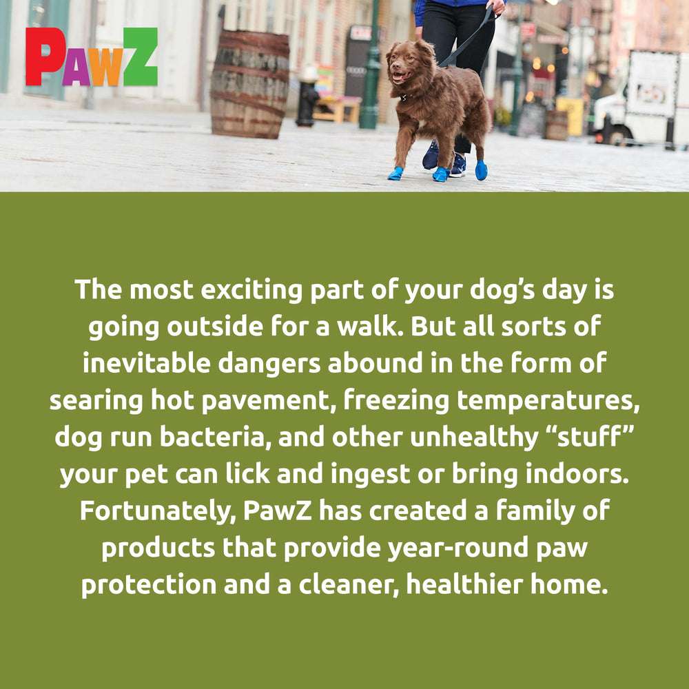 Protex PawZ 12-pack packaging keeps boots organized and ready for adventures.