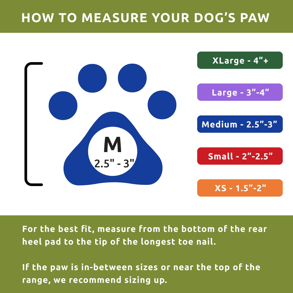 Protex PawZ pull-on design makes booties quick to wear for outdoor use.