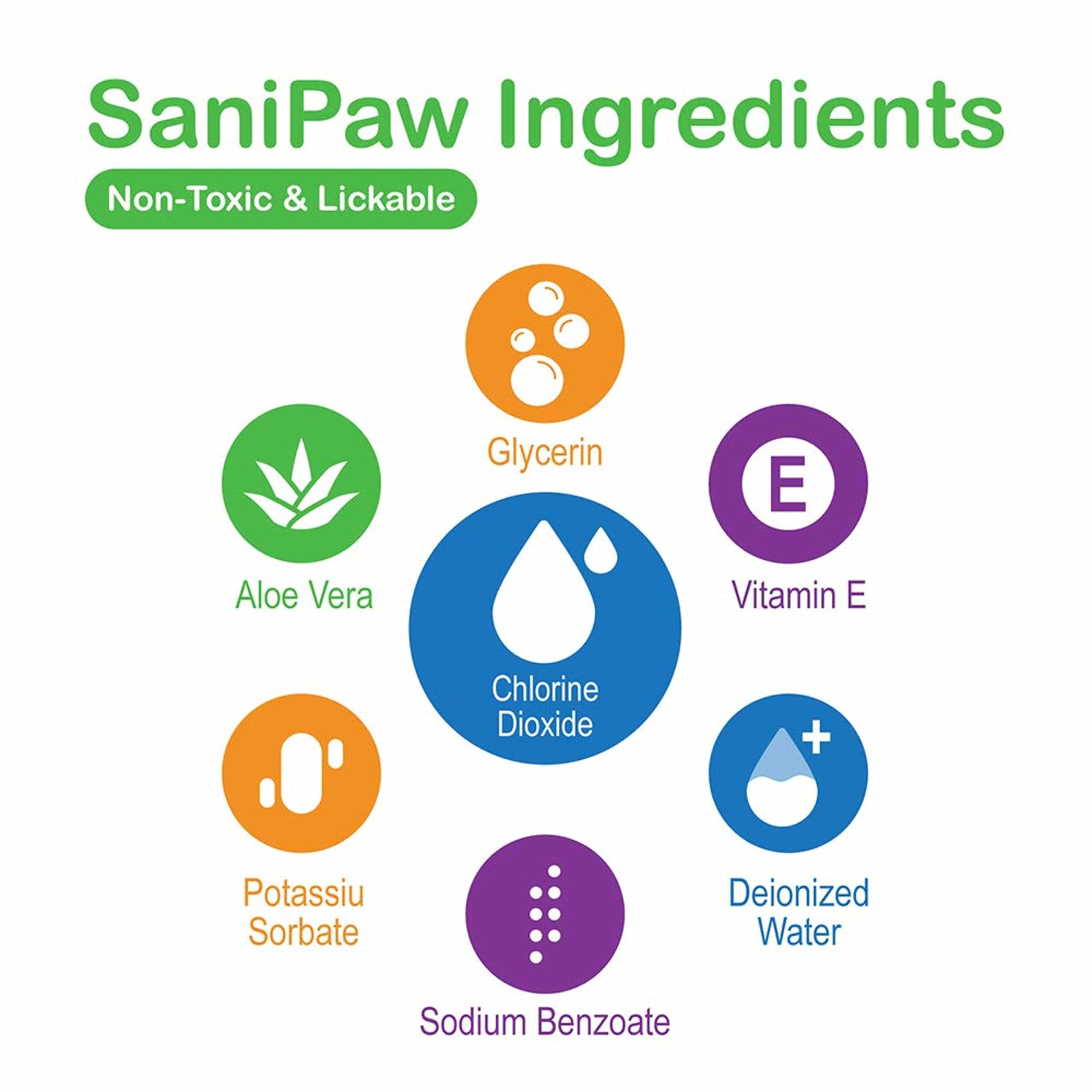 Protex PawZ SaniPaw spray seguro para mascotas durante el grooming