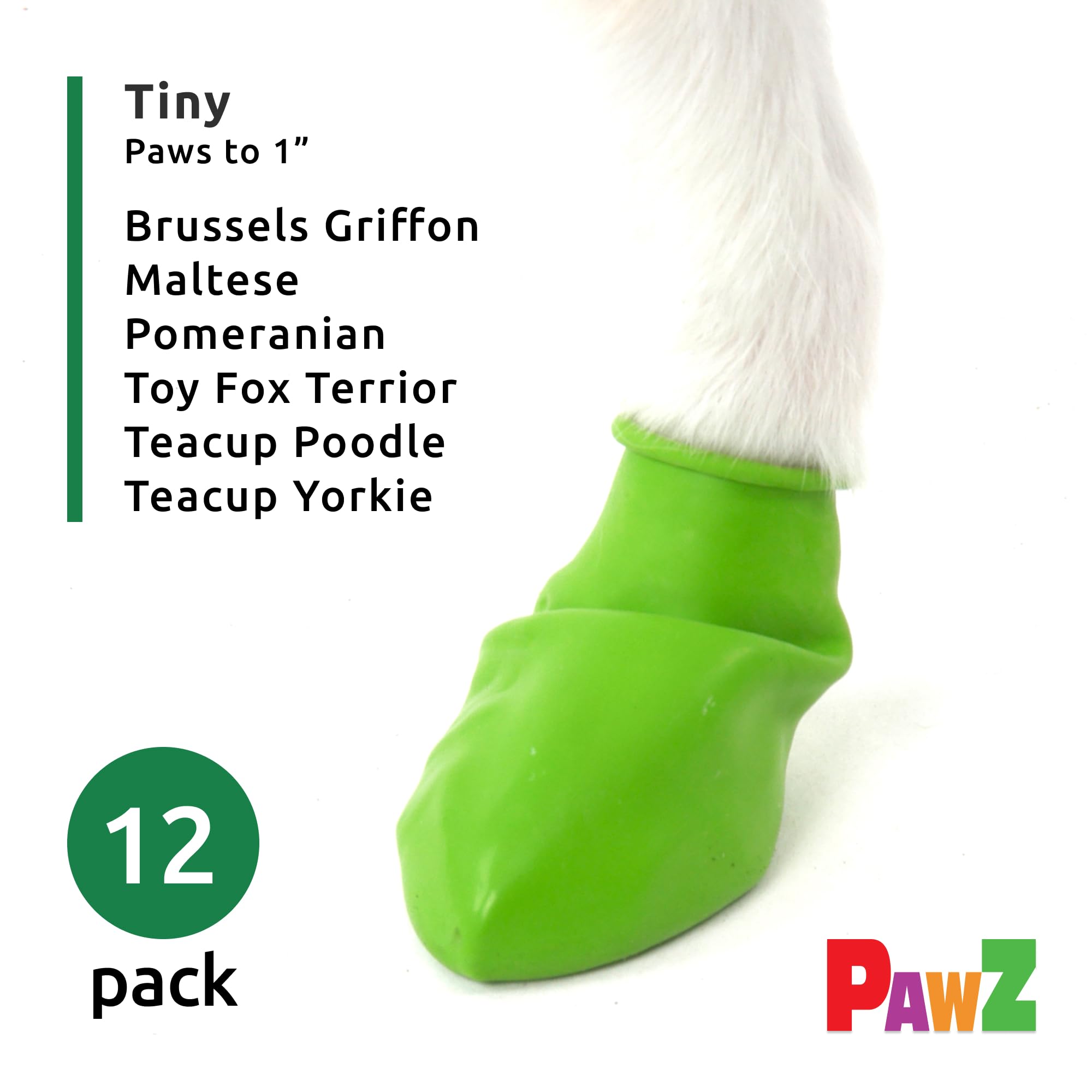 Protex PawZ tiny-paws anti-slip traction boots help prevent slips on wet surfaces.