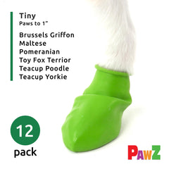 Protex PawZ tiny-paws anti-slip traction boots help prevent slips on wet surfaces.
