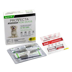 Provecta Advanced 7 weeks 5-10 lbs label confirms age and weight suitability