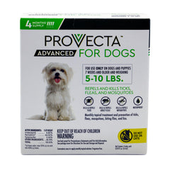 Provecta Advanced small-dogs bottle-application demonstrates easy spot-on use for flea and tick prevention