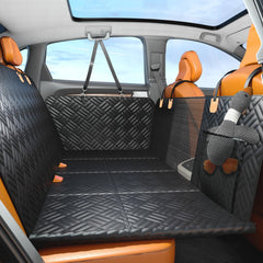 PROZAR dog car seat cover back seat extender offers extra space for relaxed pets