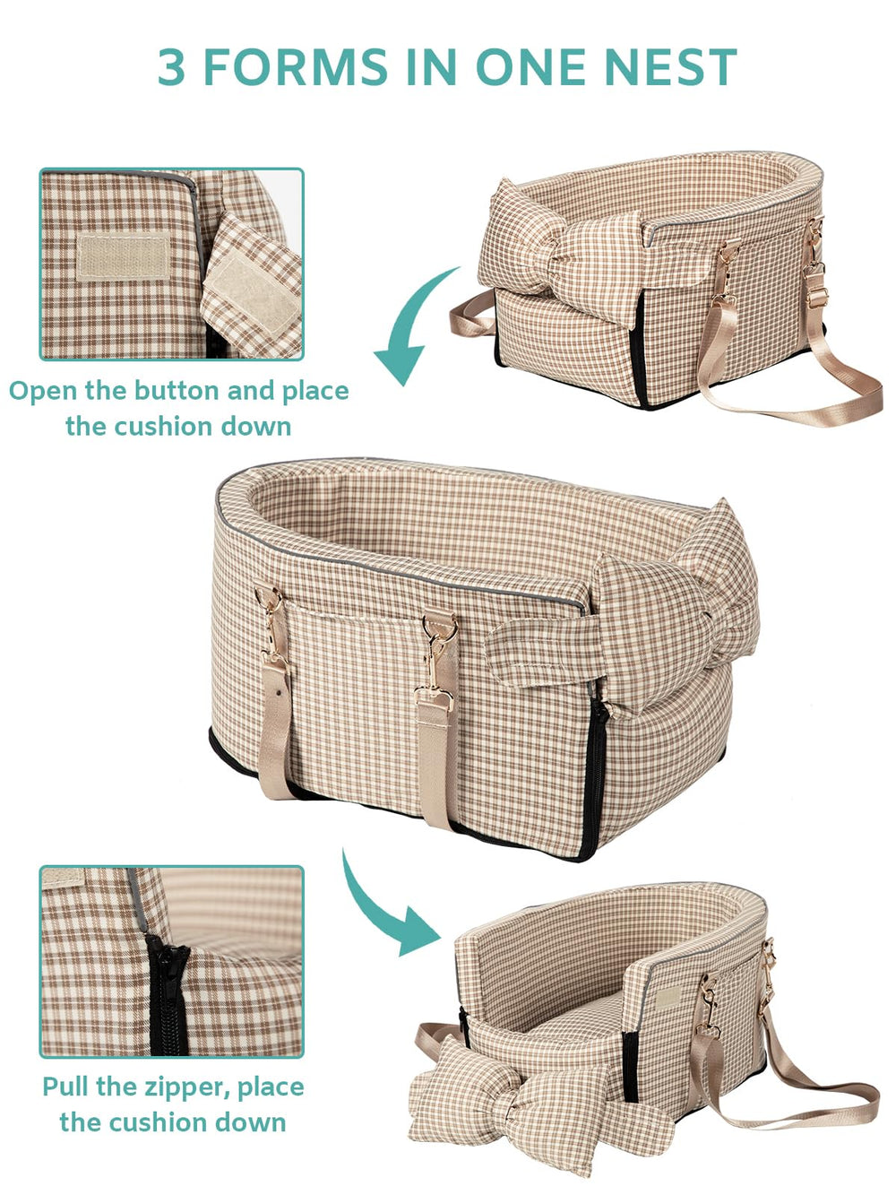 Prpeko dog car seat compatibility guide helps verify fit across cars.