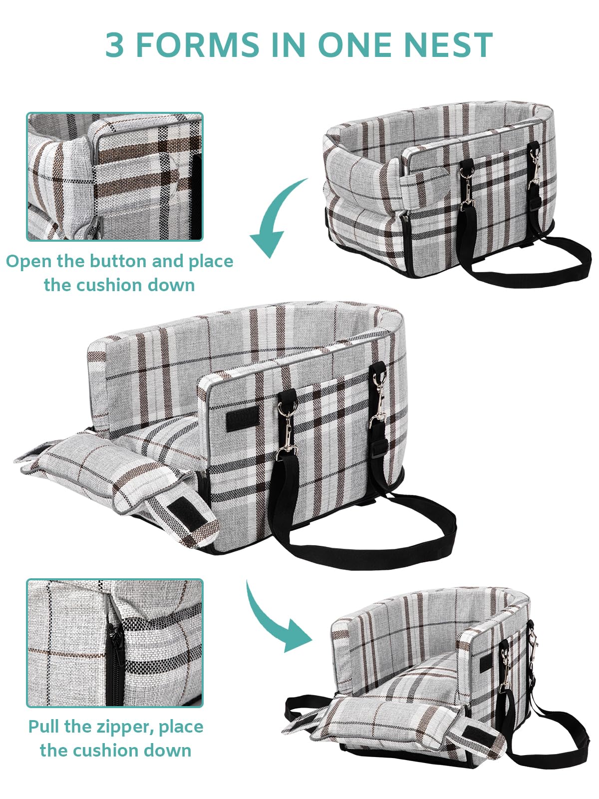 Prpeko all-season cushion close-up emphasizes durable sponge and cozy quilting