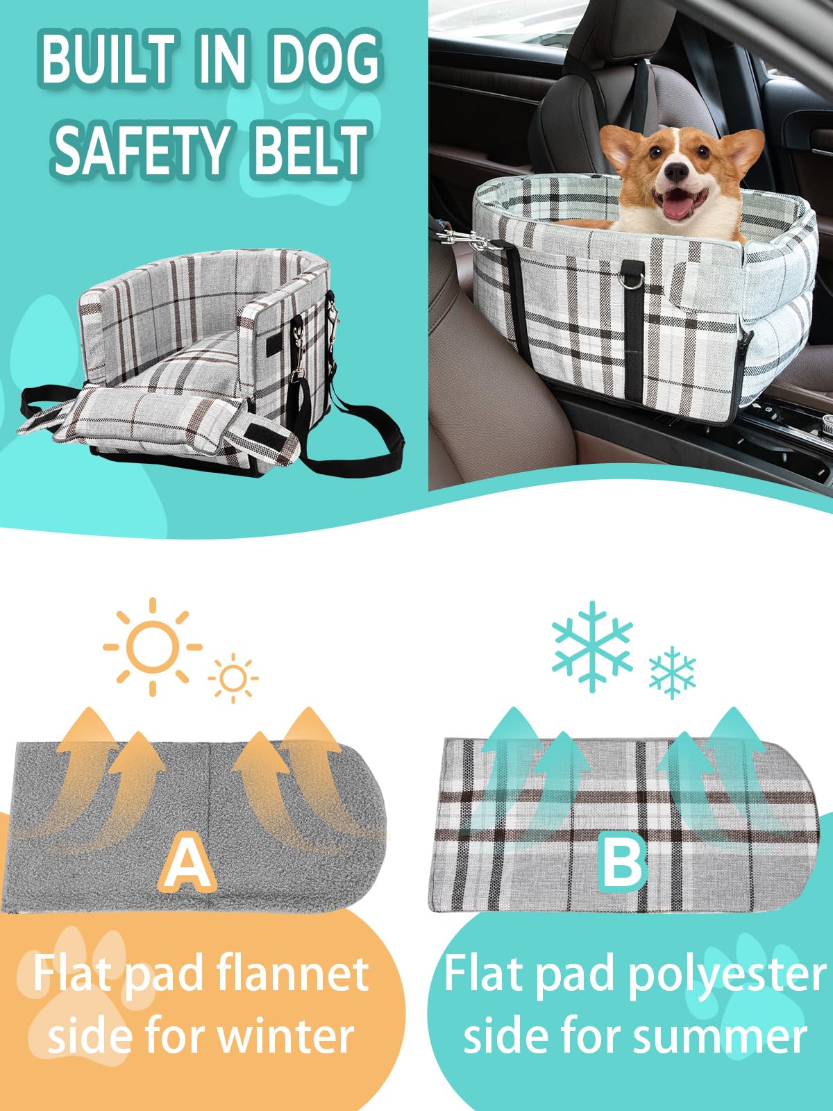 Prpeko console-fit shot confirms size for small pets under 13 pounds