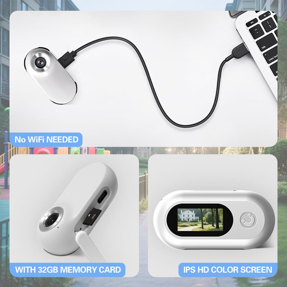PRRPRR automatic video recording captures moments without manual input.