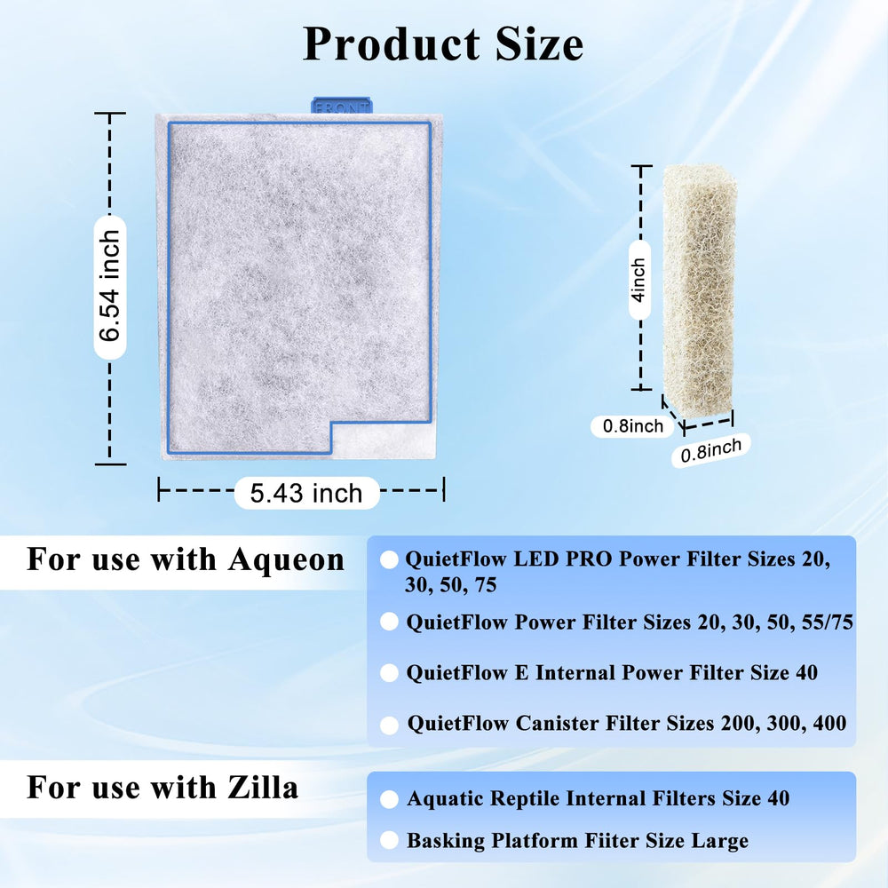 Pryitier ammonia reducer pads close-up ready to balance ammonia levels.
