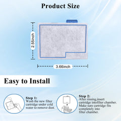 Pryitier quietflow-e internal-filter size-10 compatibility for easy changes.