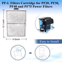 Pryitier PF-L cartridge side view shows compact size for easy placement.