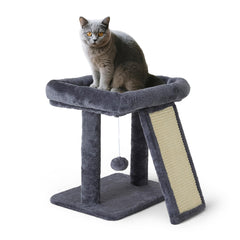 Psicway natural sisal scratching board satisfies claws while protecting furniture