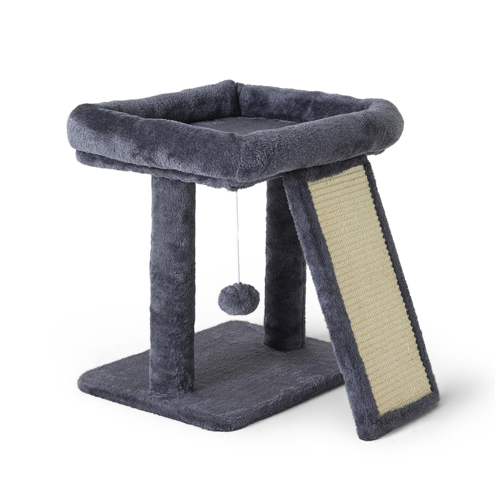 Psicway 17.1 inch cat tree top platform offers a soft resting spot for indoor cats