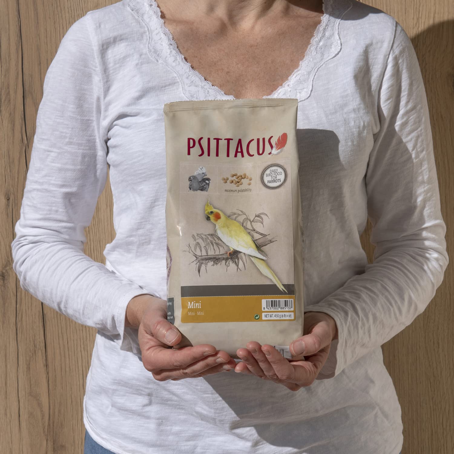 Psittacus Mini supports maintenance when birds need steady nutrition.