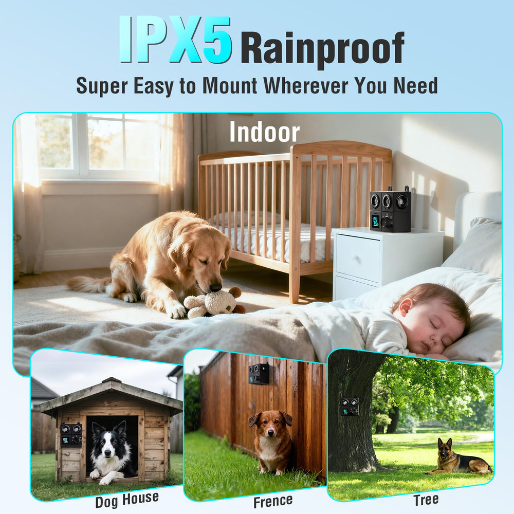 PSITUGE indoors-outdoors bark control suitable for living rooms and gardens