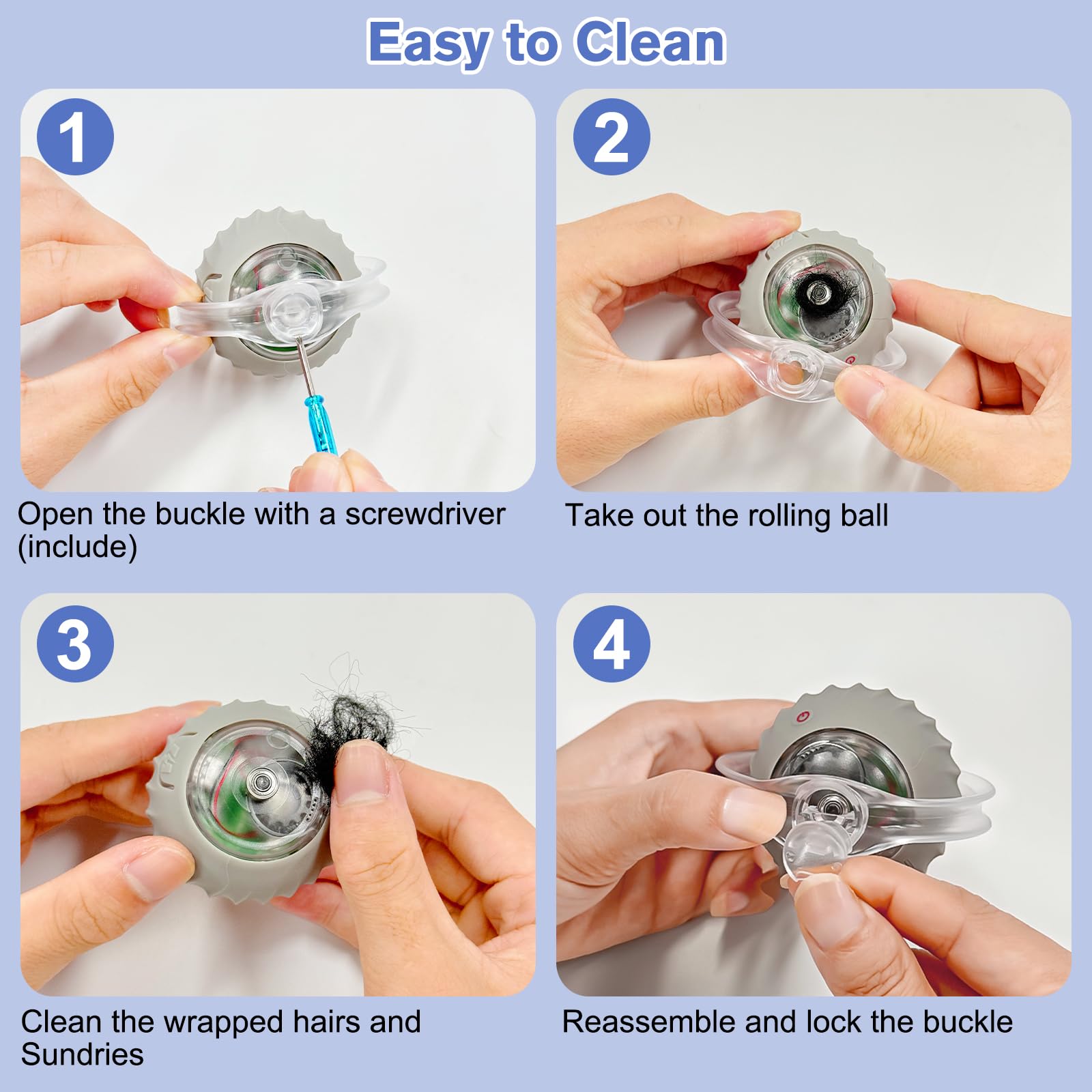 Pskfvre plush covers and feather bell add texture variety for exploration.