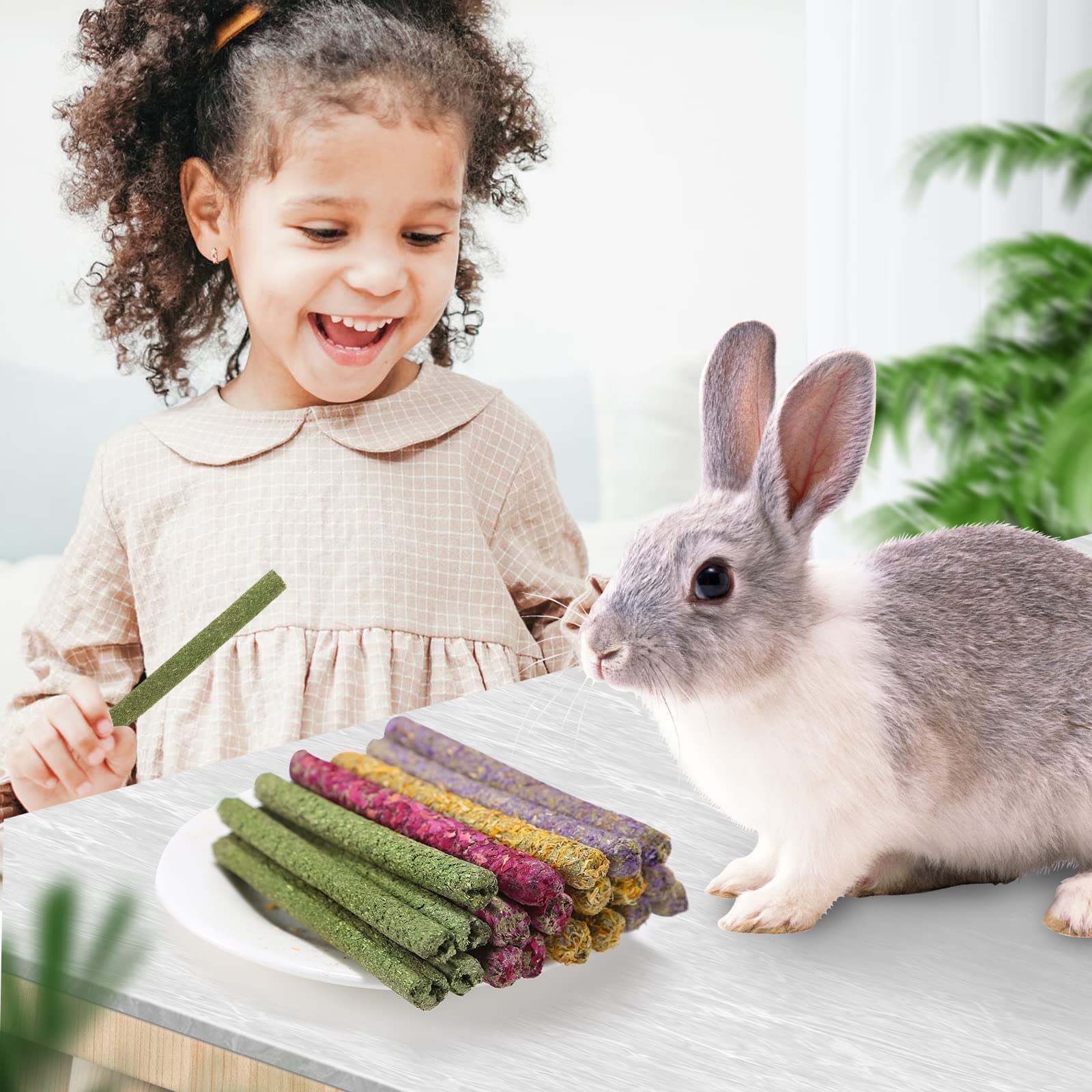 PStarDMoon Rabbit Chew Toys calendula-flower pieces add color and nibbling variety