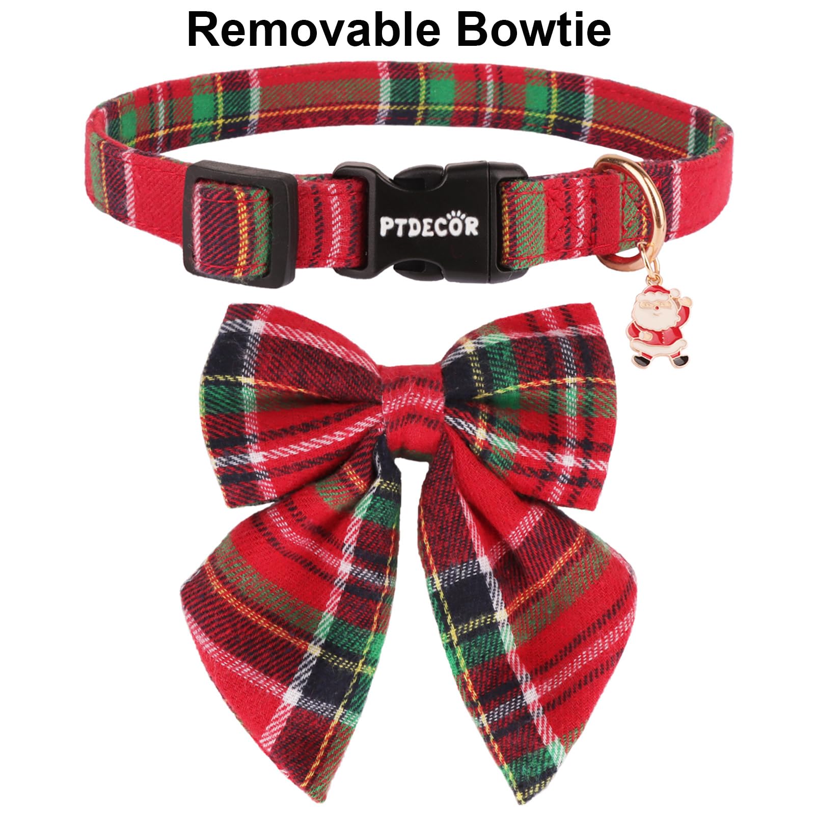 PTDECOR adjustable dog collar sizes from small to large