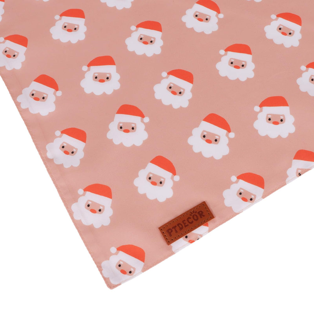 PTDECOR dog bandana packaging highlights gift-ready holiday styling.