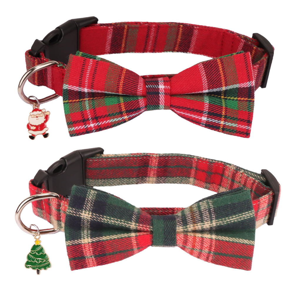 PTDECOR removable bowtie allows versatile styling with other collars.