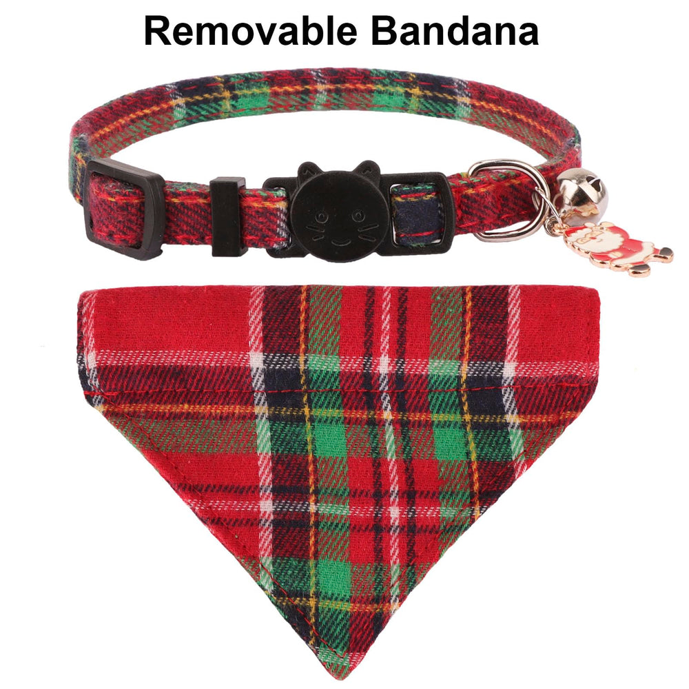 PTDECOR two-pack Christmas collars ready for daily wear