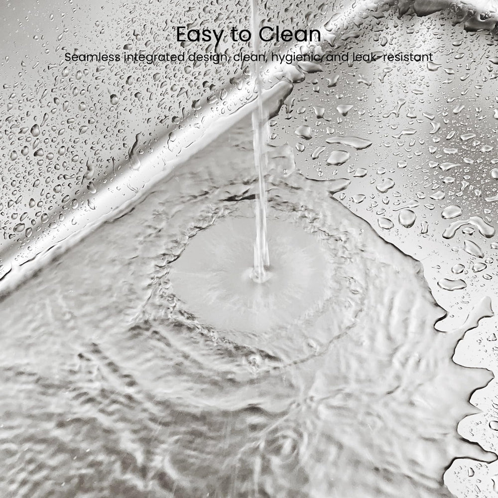 PTFFF easy-clean stainless steel supports quick rinse-and-dry maintenance.