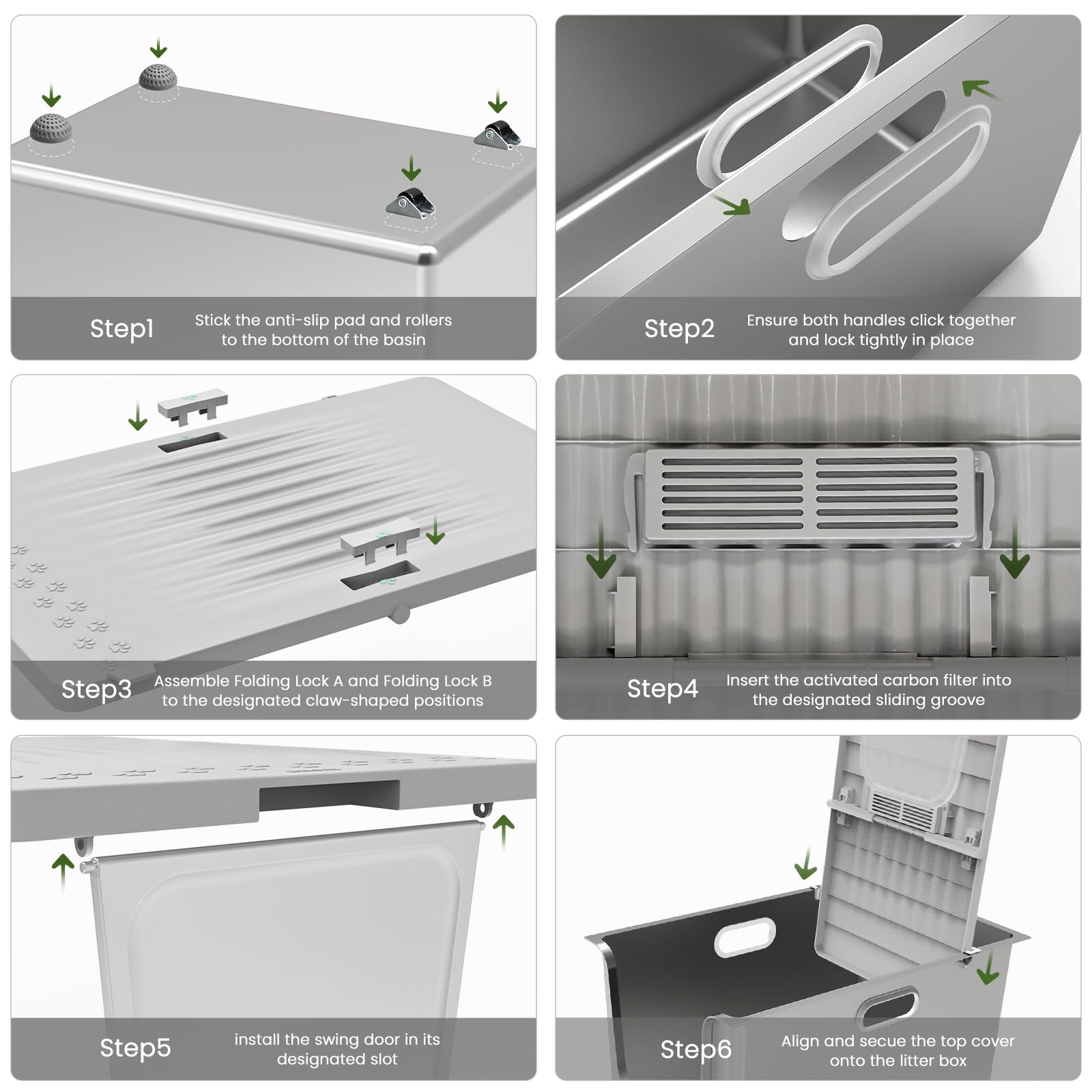PTFFF mobility with wheels and handles enables easy relocation