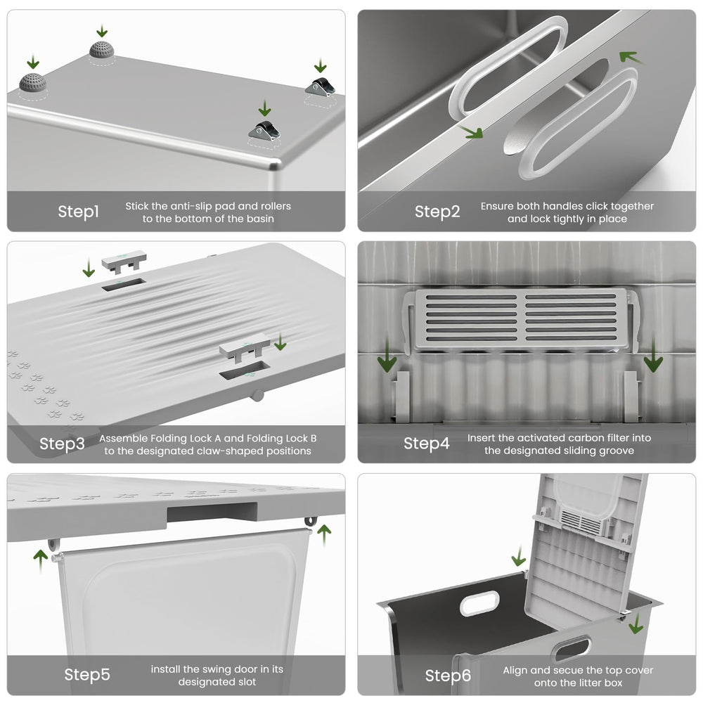 PTFFF mobility with wheels and handles enables easy relocation