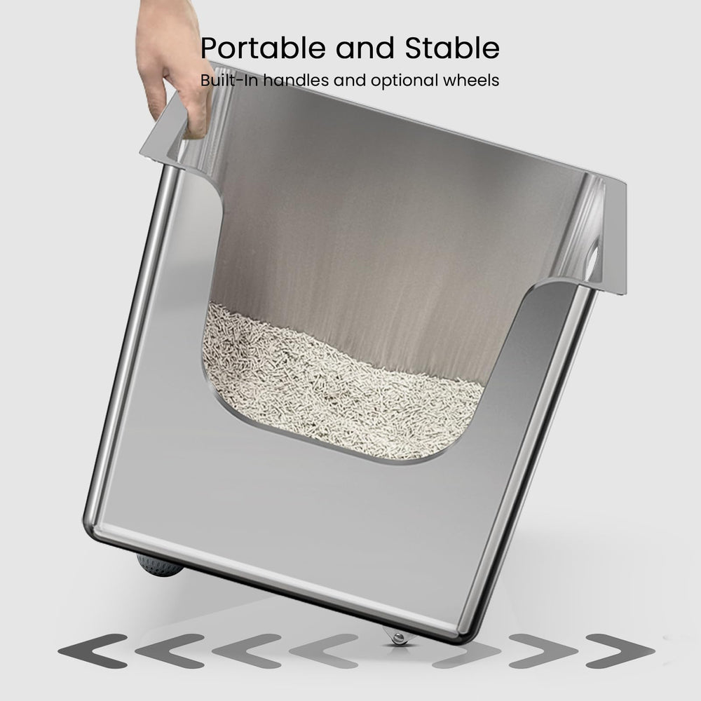 PTFFF upgraded packaging protects the metal basin during shipping and handling.