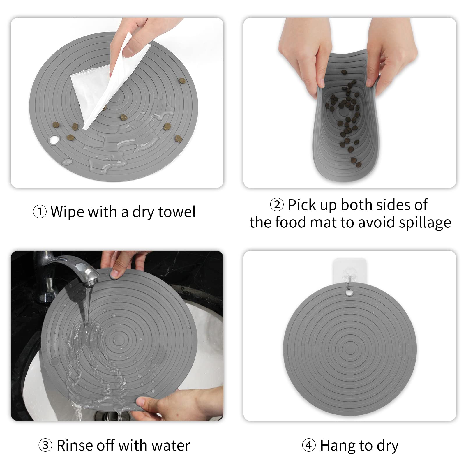 Ptlom anti-overflow edge design helps keep spreading debris contained.