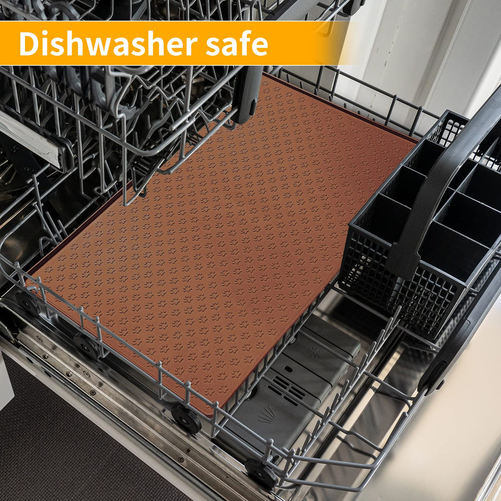 Ptlom pet placemat 18x12 size suits various bowls