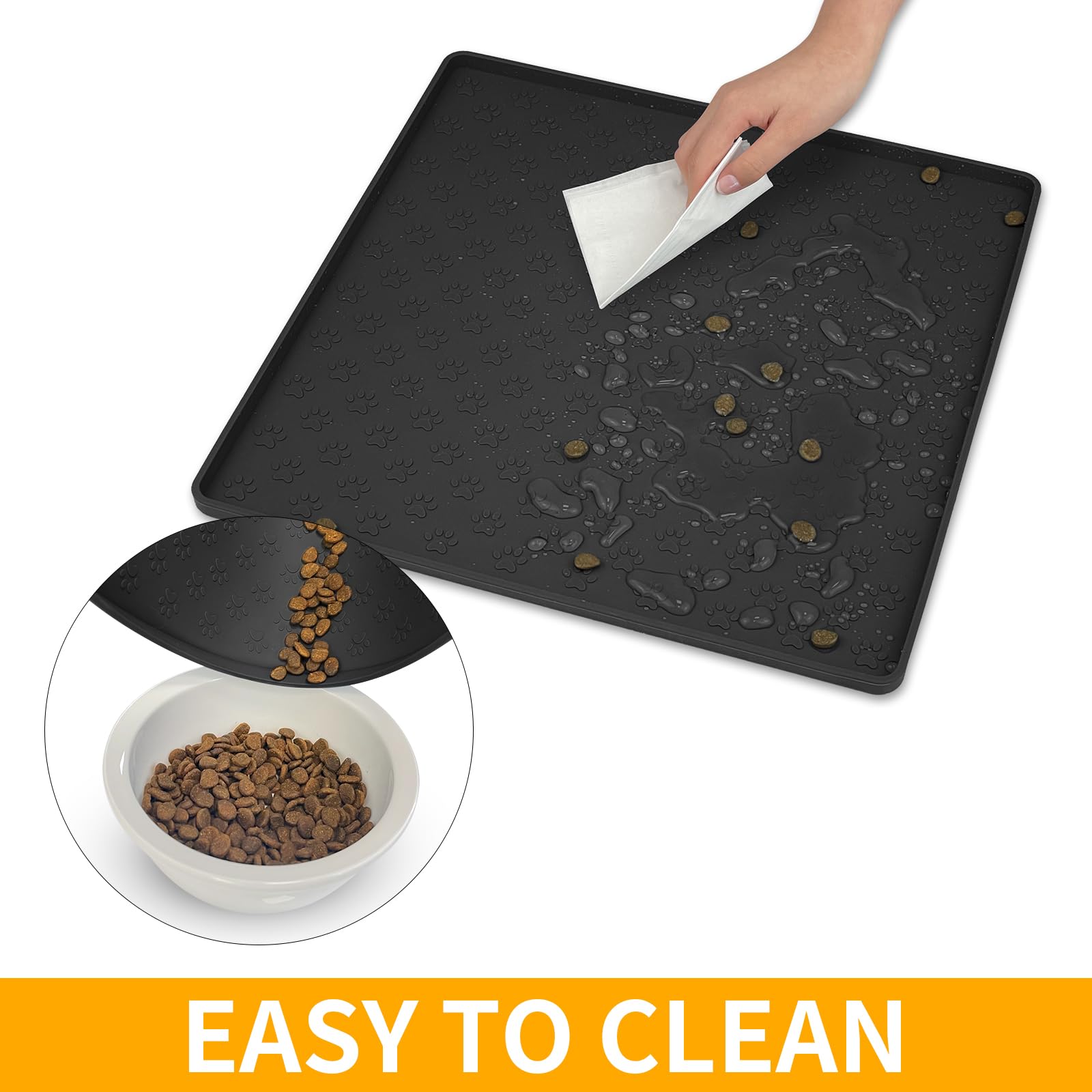 Ptlom folding placemat design for compact storage