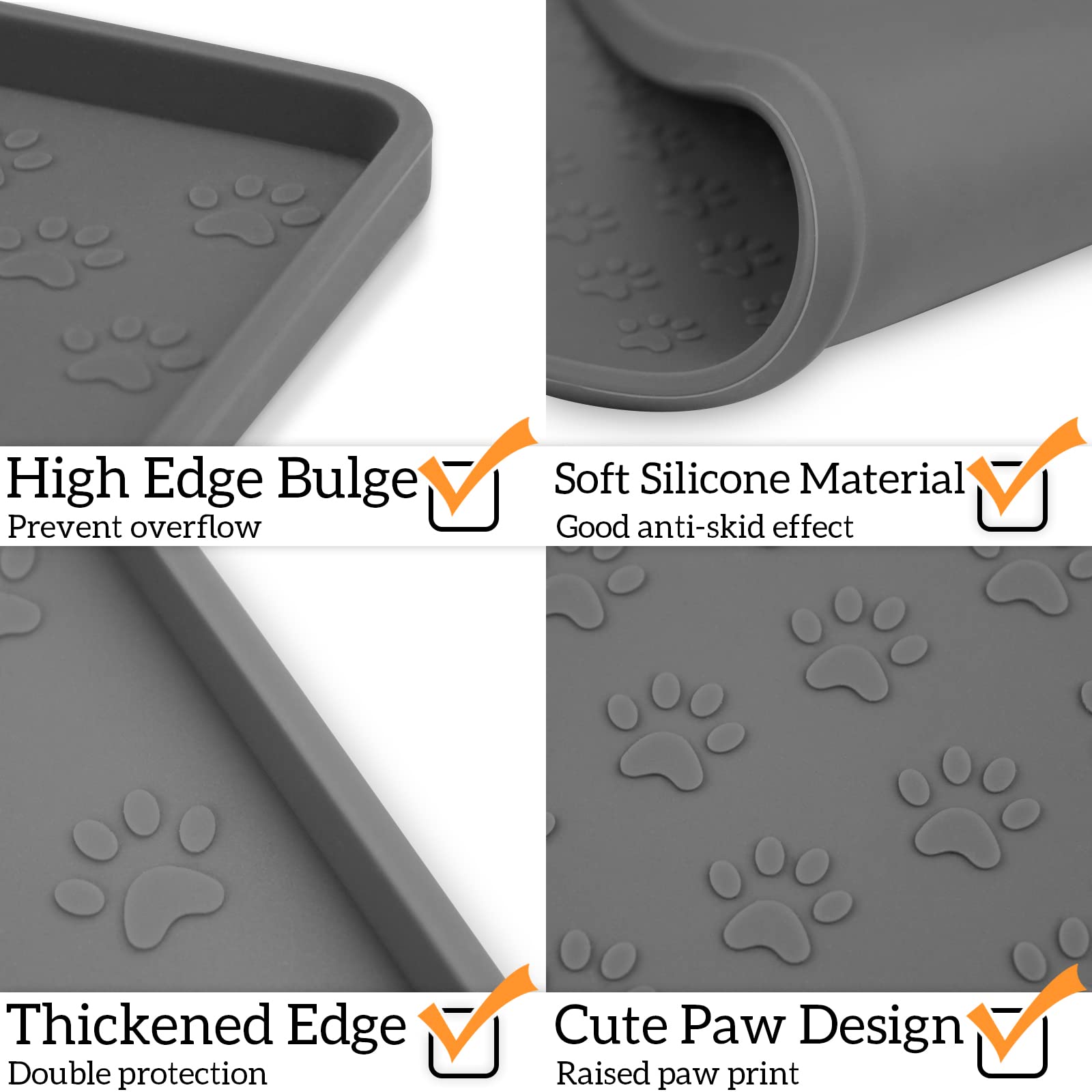Ptlom placemat anti-mess floor protection guards your floors