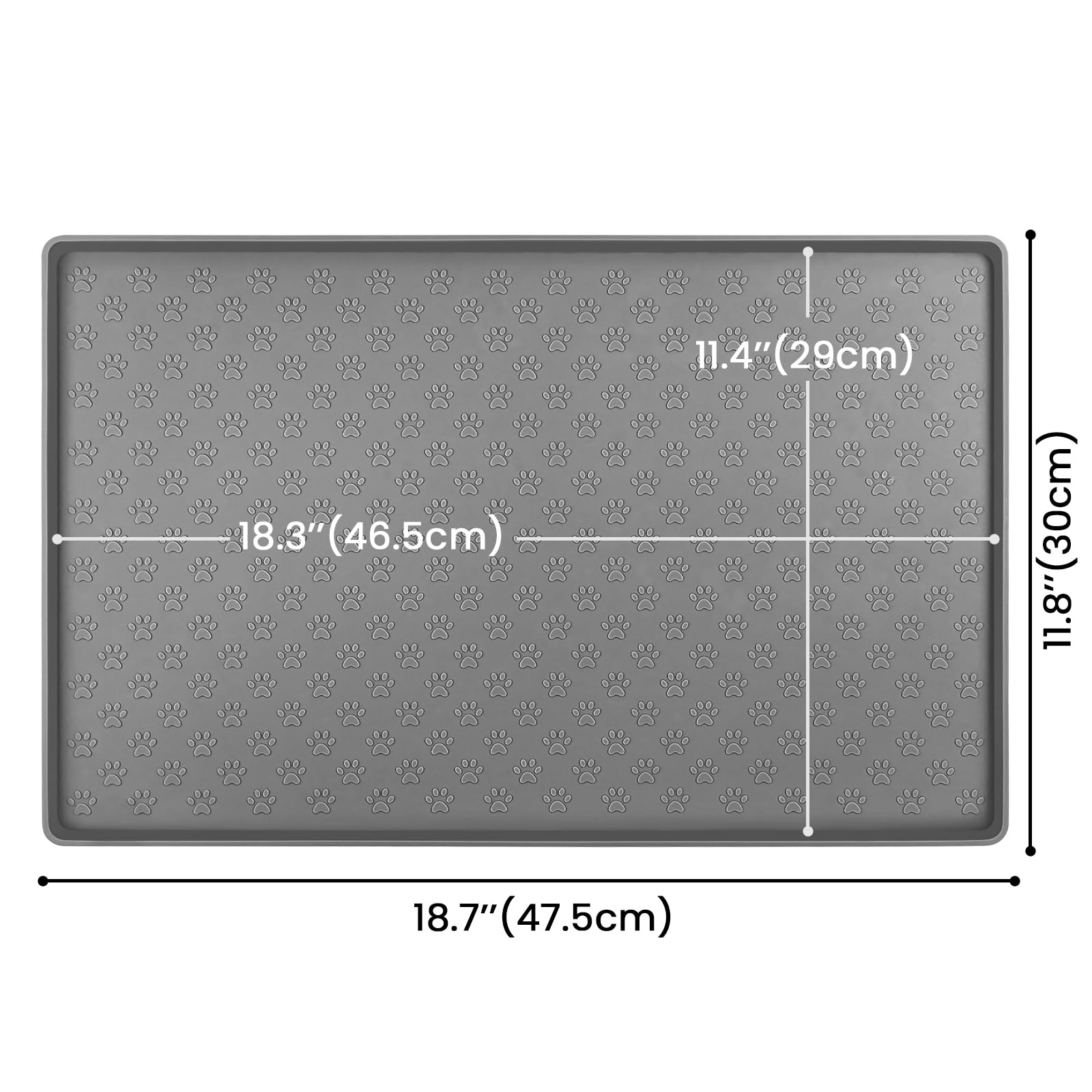 Ptlom placemat easy-clean silicone surface speeds cleanup after meals