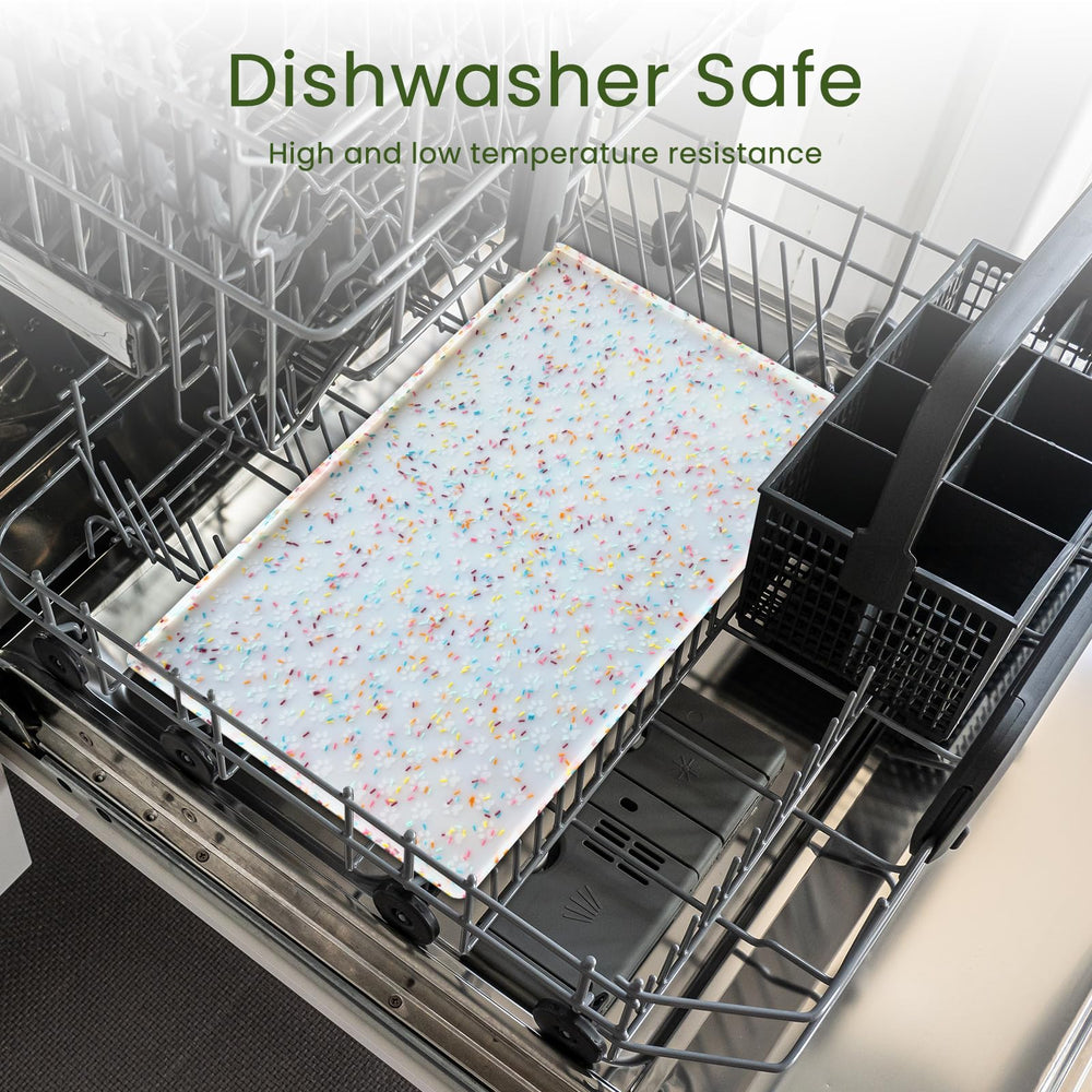 Ptlom portable-pet-mat-roll-up-storage makes outdoor meals easier to manage.