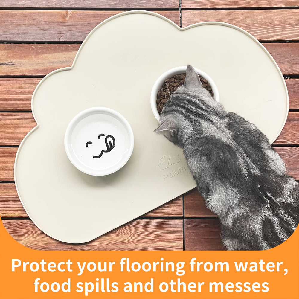 Ptlom silicone feeding mat available in various colors for décor.